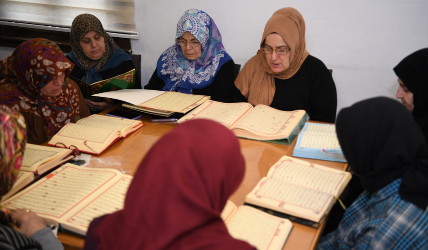 Samsun'da Kuran-ı Kerim kursları Ramazan Ayı’nın manevi ikliminde sürüyor