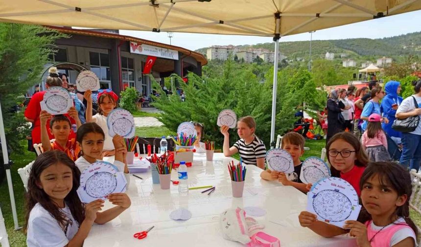 Çocuklar Bilim Atölyesi’nde aktivitelere katıldı
