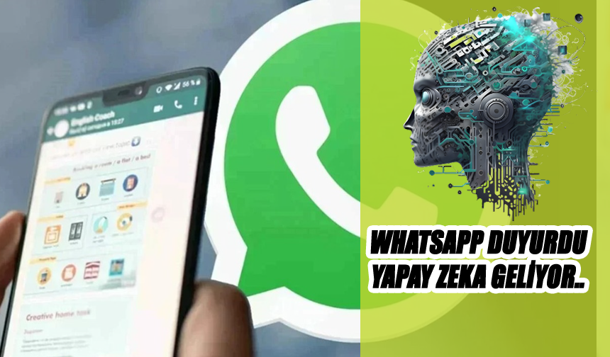 WhatsApp’a yapay zeka özelliğini Duyurdu ! Daha ne katacağı Merak konusu oldu