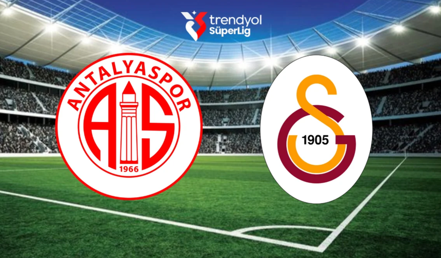 Antalyaspor - Galatasaray maçını izle Şifresiz taraftarium24 selçuksports canlı maç izle!