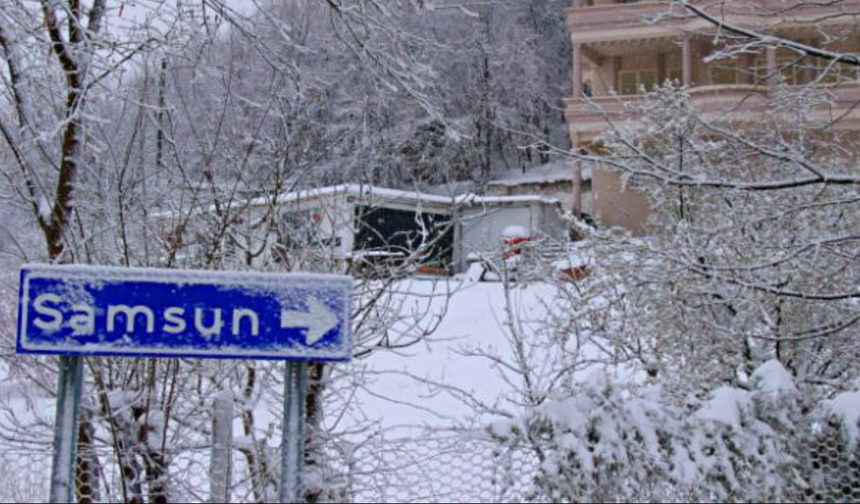 Samsun'a Kar Uyarısı: Meteoroloji'den Soğuk Hava ve Kar Yağışı Açıklaması!