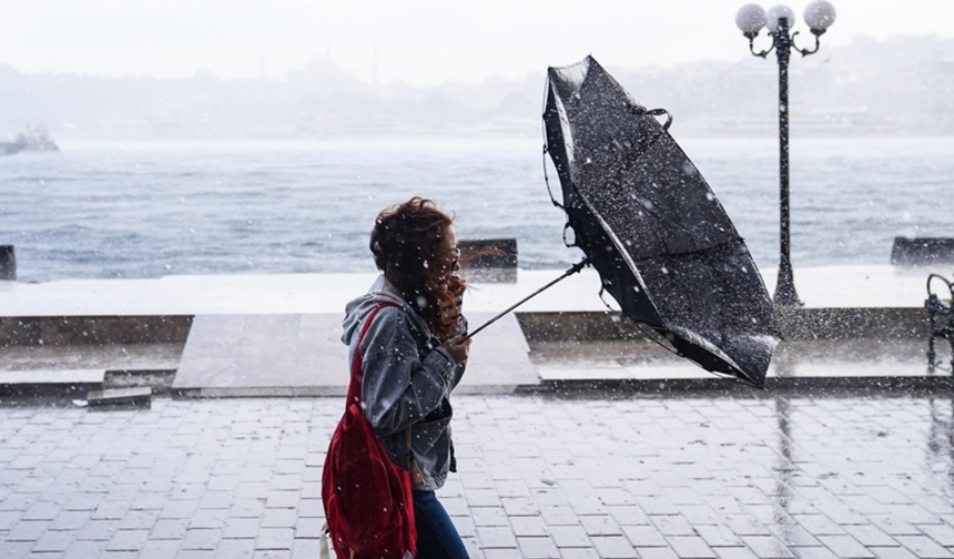 Son Dakika: Meteoroloji'den Uyarı! İstanbul ve Birçok İl İçin Sağanak ve Kar Alarmı!