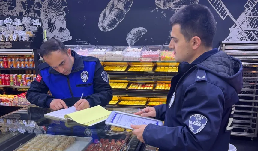 Kocaeli Zabıta ekipleri  Sağlık Denetimleri Devam Ediyor