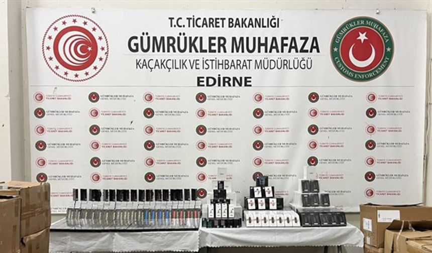 Gümrükte 46 Bin Elektronik Sigara Ele Geçirildi