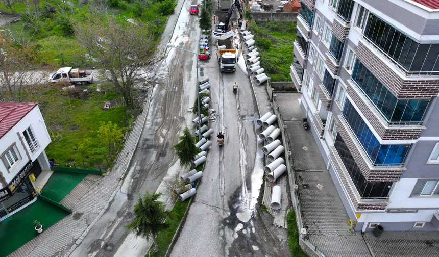 BÜYÜKŞEHİR’DEN ÇARŞAMBA’NIN ALTYAPISINA GÜÇLÜ DOKUNUŞ