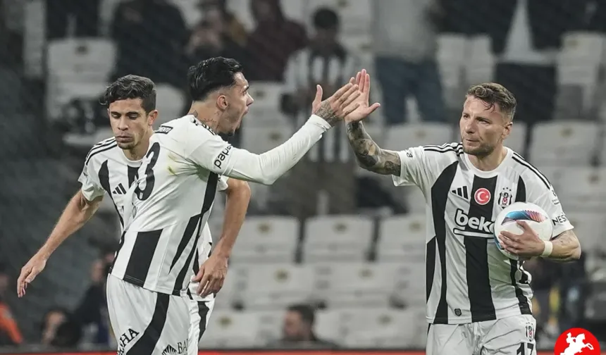 Beşiktaş sahadan 5-1 galip ayrıldı