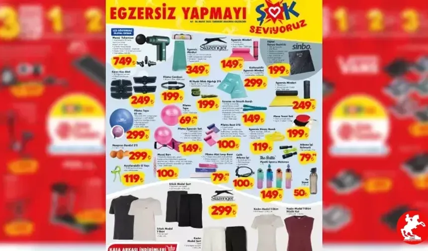 ŞOK Bu Hafta Ortalığı Samsun'da Sallıyor! Vans’tan Koşu Bandına Kadar Ne Ararsan Var!