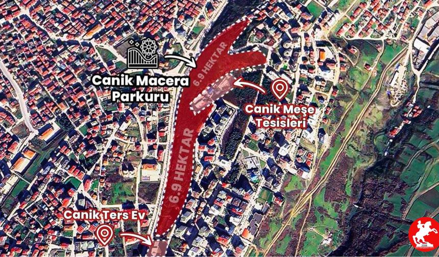 Samsun Canik’e Karadeniz’in En Büyük Macera Parkı Geliyor!