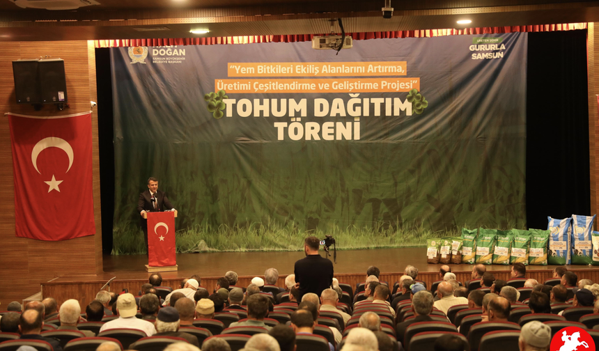 BAŞKAN DOĞAN: SAMSUN’UMUZU TARIMDA HAK ETTİĞİ ZİRVEYE TAŞIYACAĞIZ