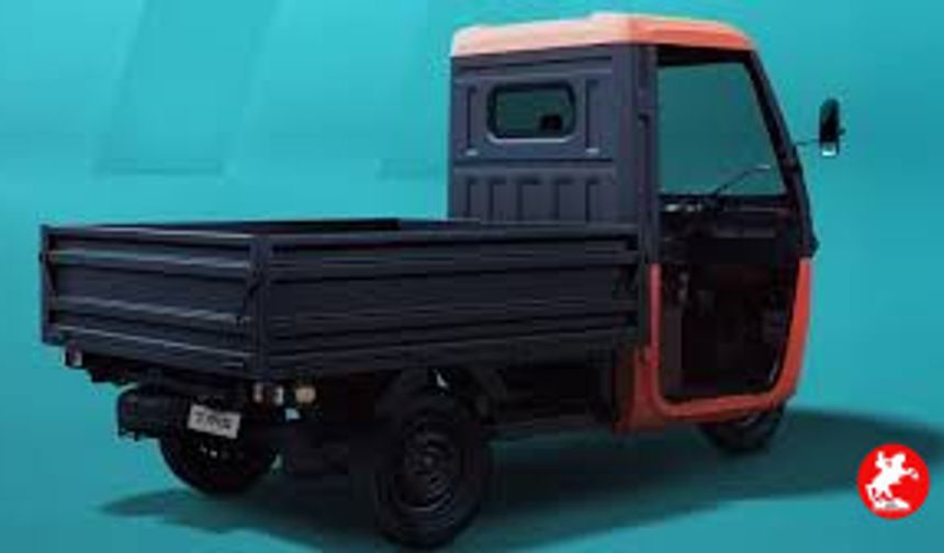 Fiat Üç Tekerlekli Elektrikli Mini Kamyonet Fiat Tris Yollarda