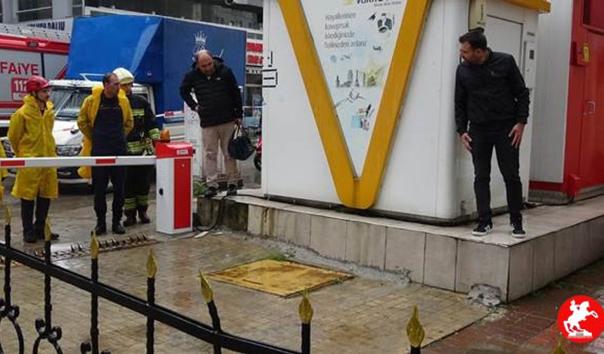 Samsun’da Eski Adliye Yakınlarında Patlama Paniği