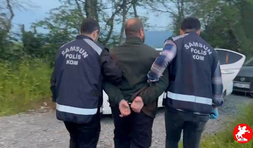 10 Yıl Cezalı Firari Samsun’da Yakalandı