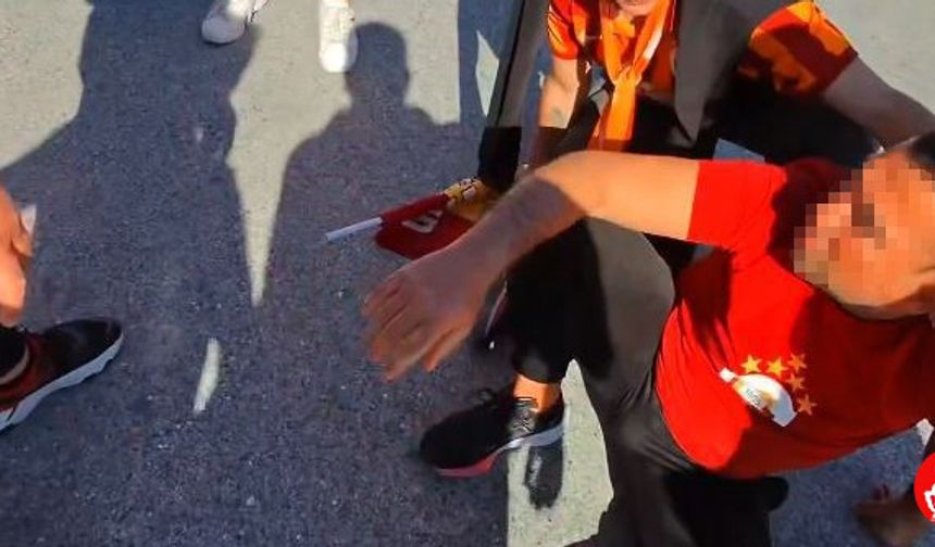 Video : Galatasaray Taraftarı Bacağından Vuruldu!!