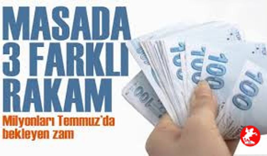 Emekli Maaş Zammında Masada 3 Farklı Rakam Yer Alıyor