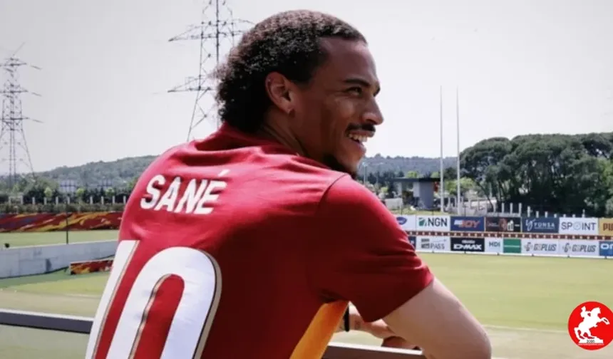 Leroy Sane, 10 numarayla resmen Galatasaray'da!