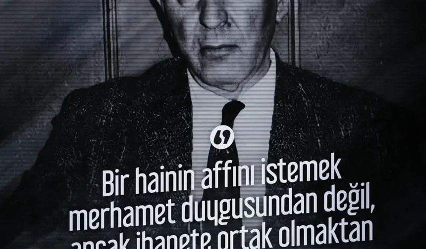 HUKUK, HERKES İÇİN GÜVENCE OLMALIDIR”
