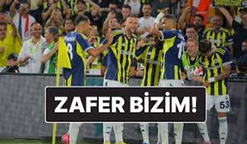 Fenerbahçe’den Şampiyonlar Ligi’nde Görkemli Zafer