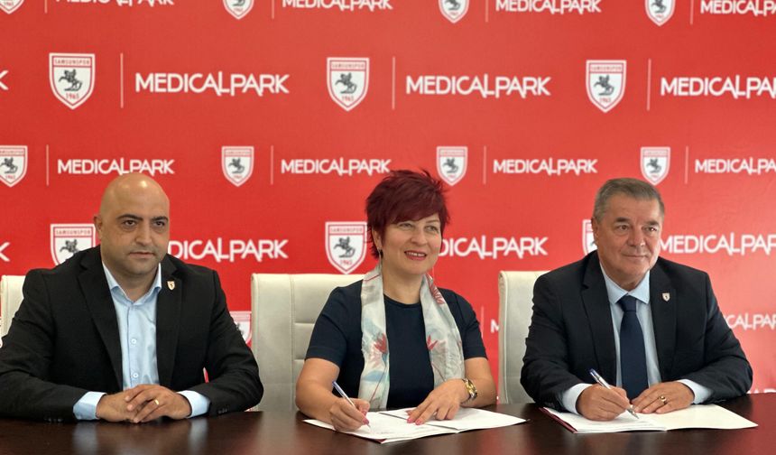Samsunspor Kadın Voleybol Takımı’na Medical Park’tan Sağlık Desteği