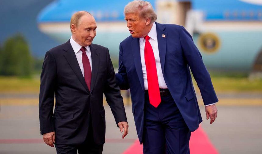 Amerikan Başkanı TRUMP Putin İle Alaska'da Görüştü!