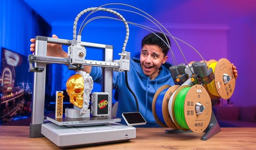 Geleceğin Teknolojisi 3 Boyutlu Yazıcılar Mı?