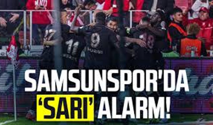 Samsunspor’da Sarı Kart Alarmı: Beş Oyuncu Sınırda