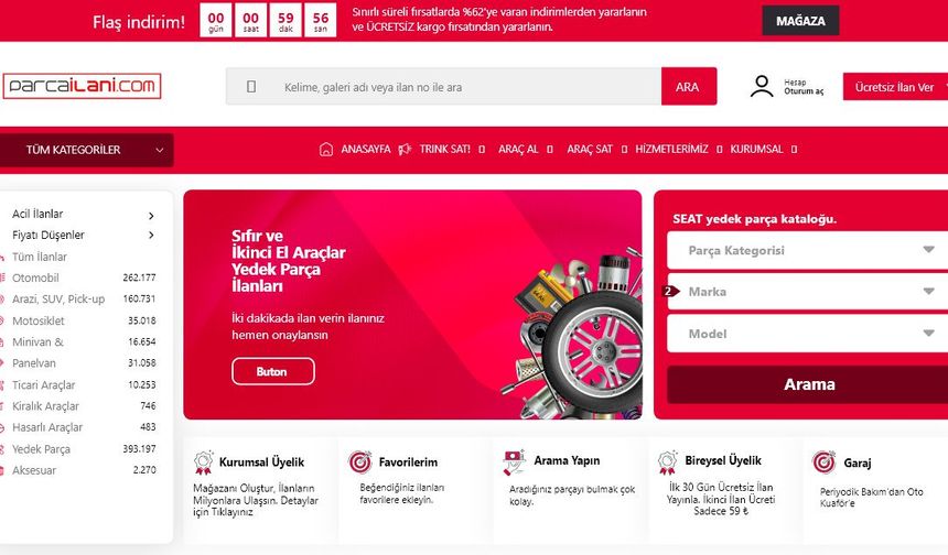 Kaliteli Parça İlanı Platformu ile Uygun Lastik ve Jant Fiyatlarına Ulaşın