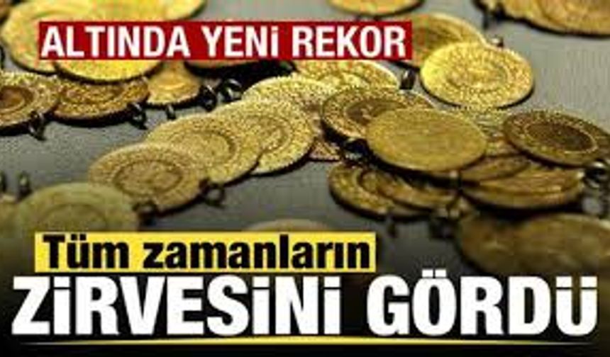 Altın Fiyatlarında Tarihi Rekorlar: Gram ve Ons Altında Yeni Zirveler Görüldü