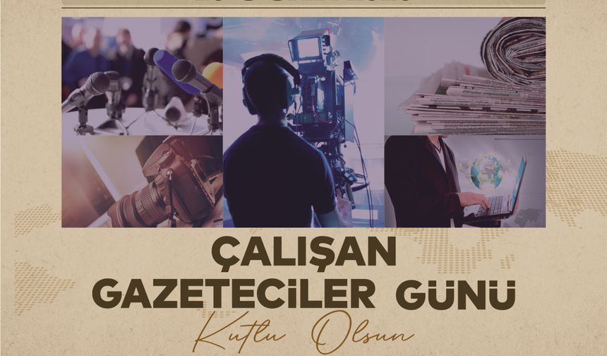 Dr. Mehmet Hilmi Güler  “10 Ocak Çalışan Gazeteciler Günü” Kutladı