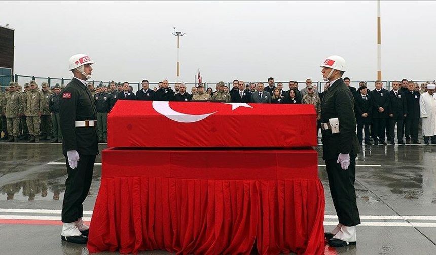 Ağrı’da Yaralanmıştı… Şehit Uzman Çavuş Memleketine Uğurlandı