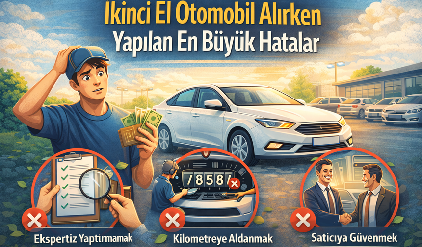 İkinci El Otomobil Alırken Yapılan En Büyük Hatalar