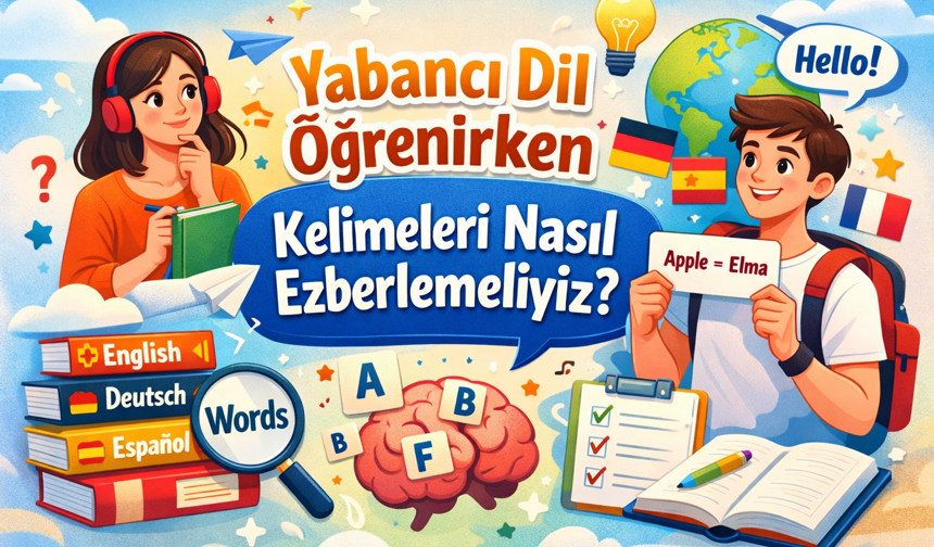 Yabancı Dil Öğrenirken Kelimeleri Nasıl Ezberlemeliyiz?
