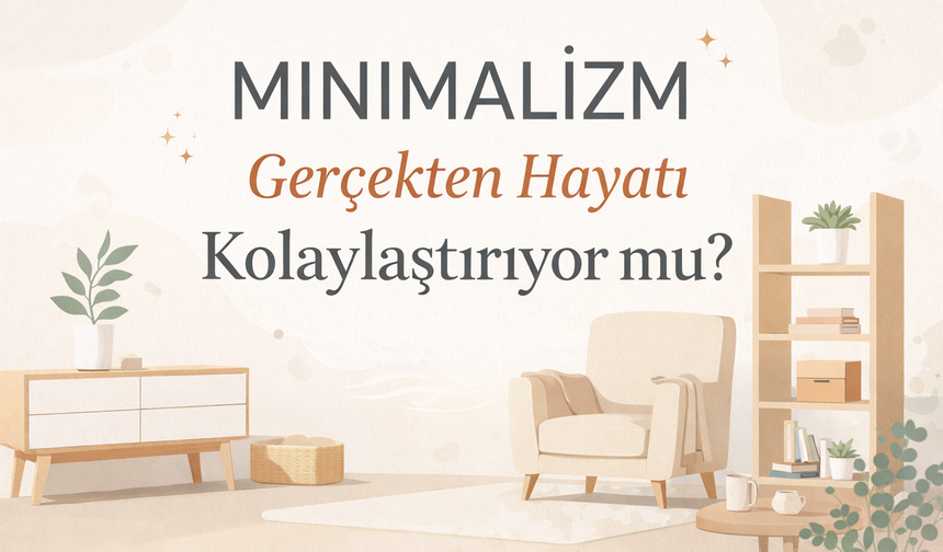 Minimalizm Gerçekten Hayatı Kolaylaştırıyor Mu?