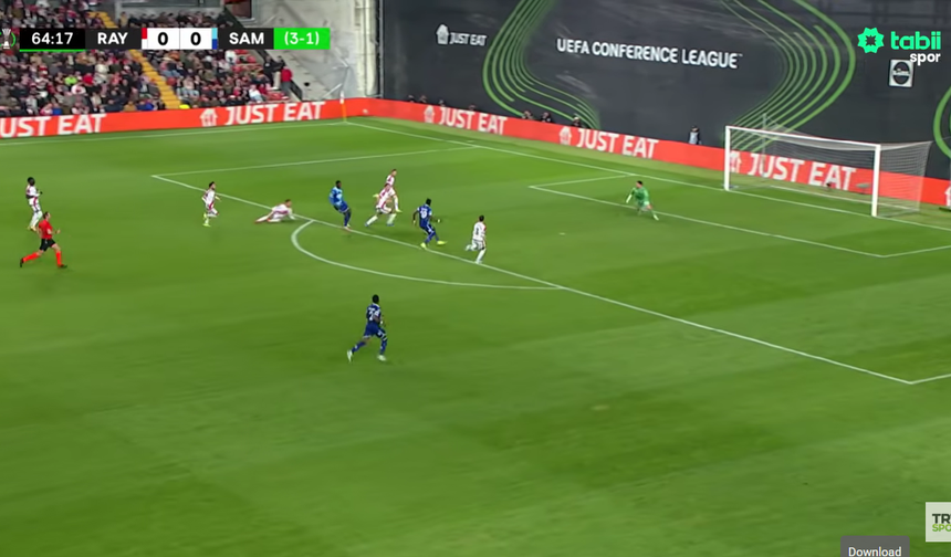 Konferans Ligi Son 16 Turu | Rayo Vallecano - Samsunspor (Özet)