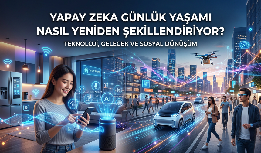Yapay Zeka Günlük Yaşamı Nasıl Yeniden Şekillendiriyor?
