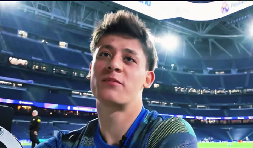 Arda Güler İspanyolca Konuştu:” Yaşasın Madrid”