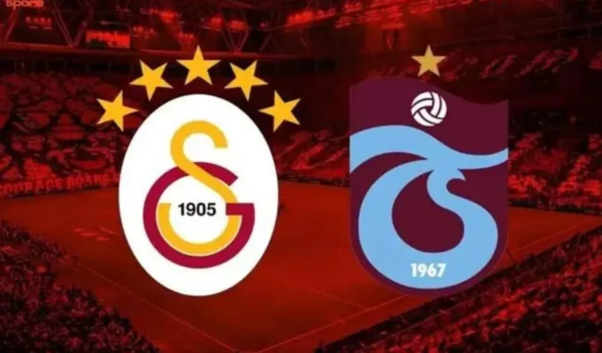 Trabzonspor - Galatasaray İlk 11'i Belli Oldu!