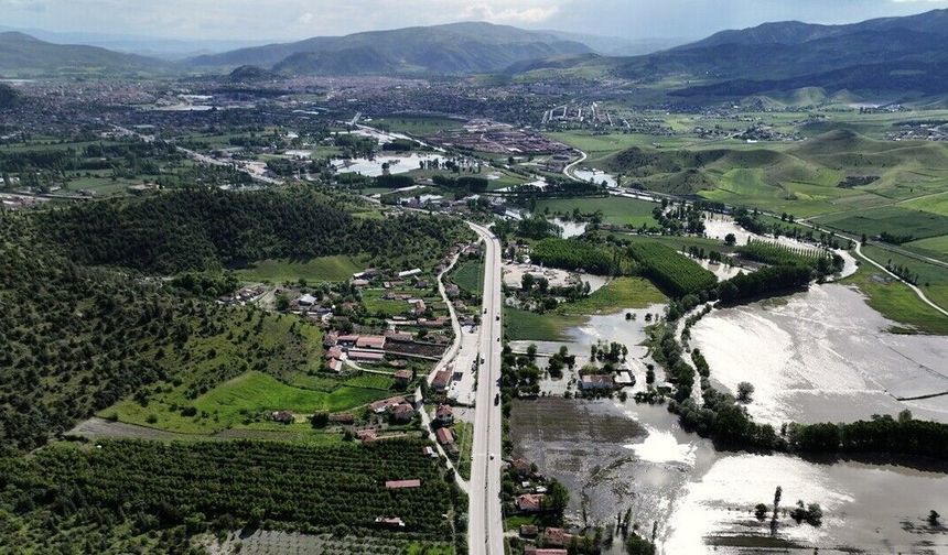 Tokat Merkez’de Sağanak Yağış Tekrar Başladı!