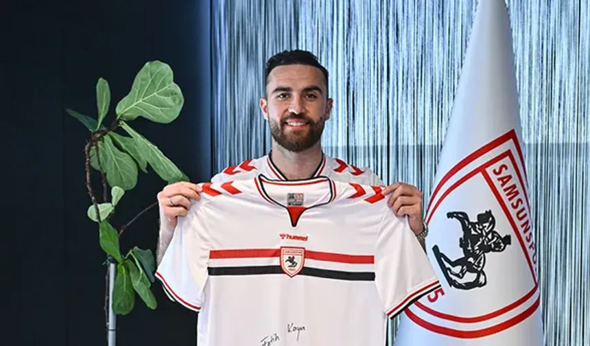 Samsunspor'dan Golcü Takviyesi! Fatih Kaya ile 3+1 Yıllık Sözleşme İmzalandı