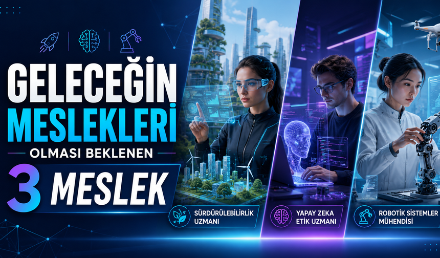 Geleceğin Meslekleri Olması Beklenen 3 Meslek