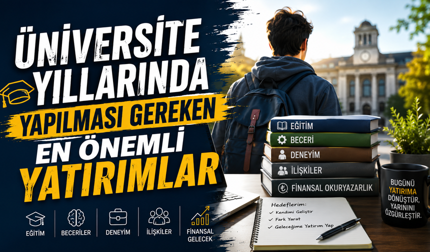 Üniversite Yıllarında Yapılması Gereken En Önemli Yatırımlar