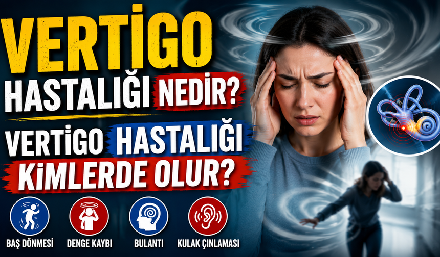 Vertigo Hastalığı Nedir? Vertigo Hastalığı Kimlerde Olur?