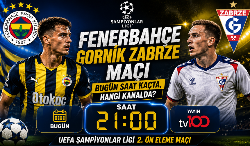 Fenerbahçe-Gornik Zabrze Maçı Saat Kaçta, Hangi Kanalda?