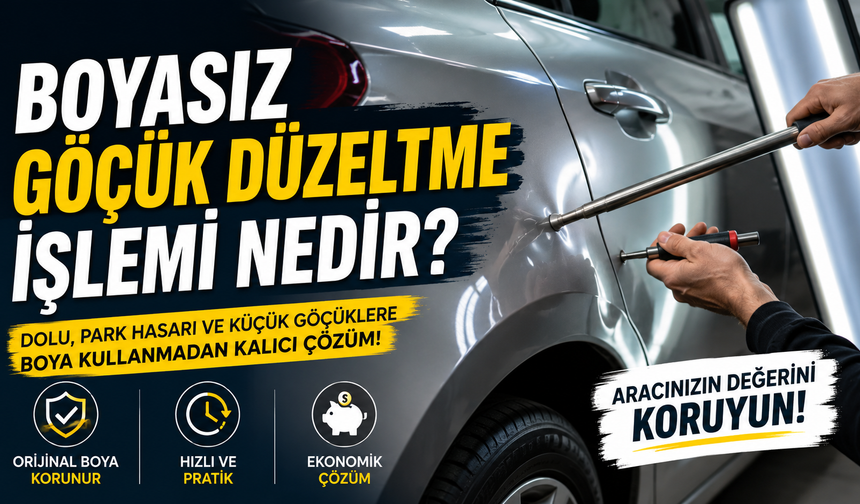 Boyasız Göçük Düzeltme İşlemi Nedir?