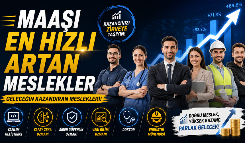 Maaşı En Hızlı Artan Meslekler