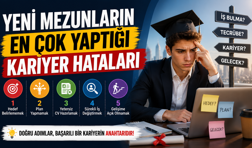 Yeni Mezunların En Çok Yaptığı Kariyer Hataları