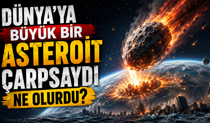 Dünya'ya Büyük Bir Asteroit Çarpsaydı Ne Olurdu?