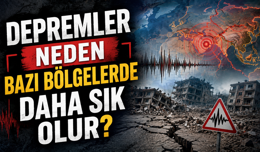Depremler Neden Bazı Bölgelerde Daha Sık Olur?