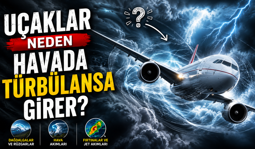Uçaklar Neden Havada Türbülansa Girer?