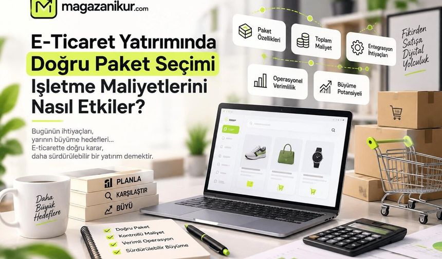 E-Ticaret Yatırımında Doğru Paket Seçimi İşletme Maliyetlerini Nasıl Etkiler?