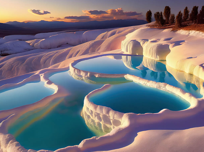 Pamukkale Travertenleri